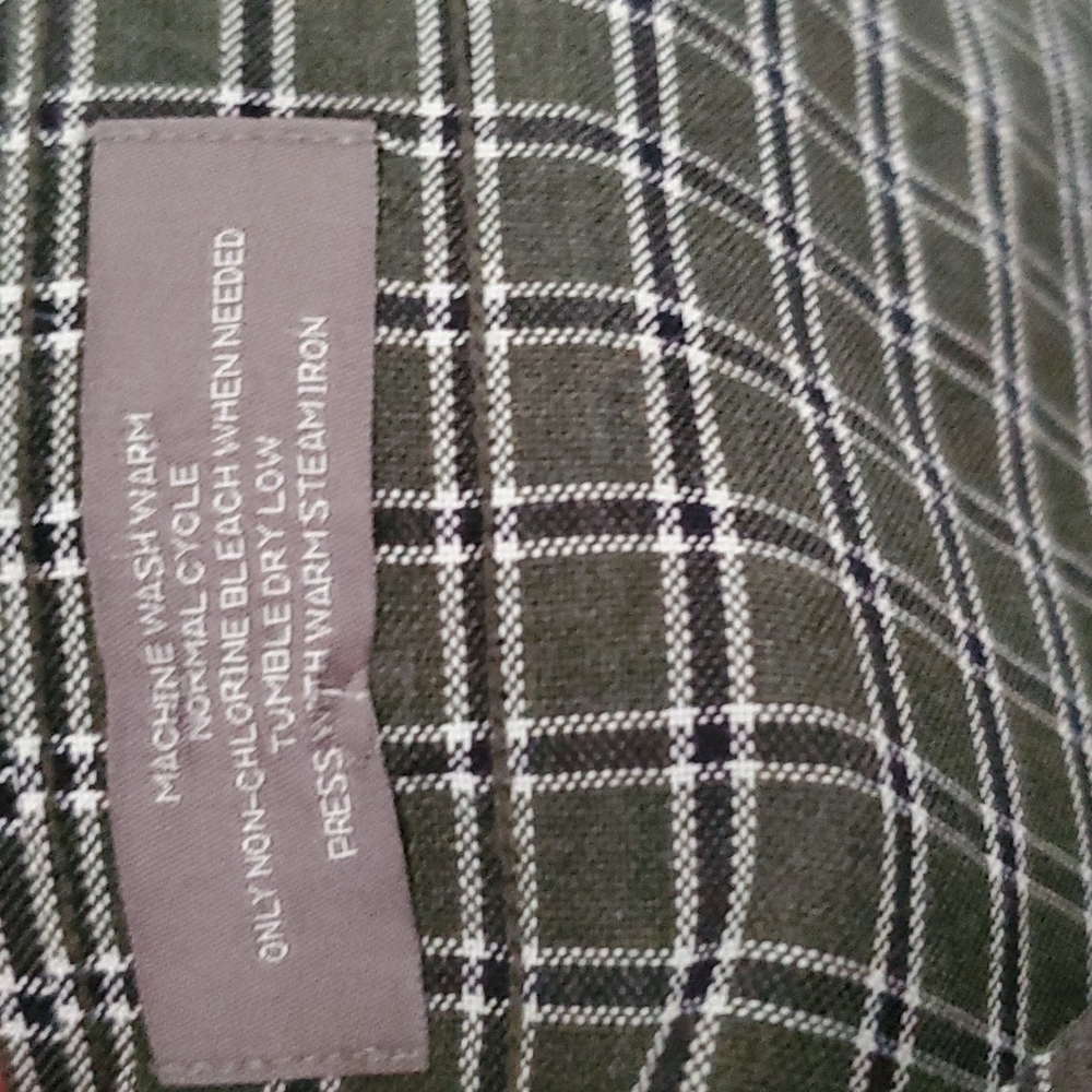 Daniel Cremieux signature collection plaid long sleeve shirt - Picture 5 of 6